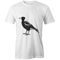 Magpie Sketch - Organic Tee