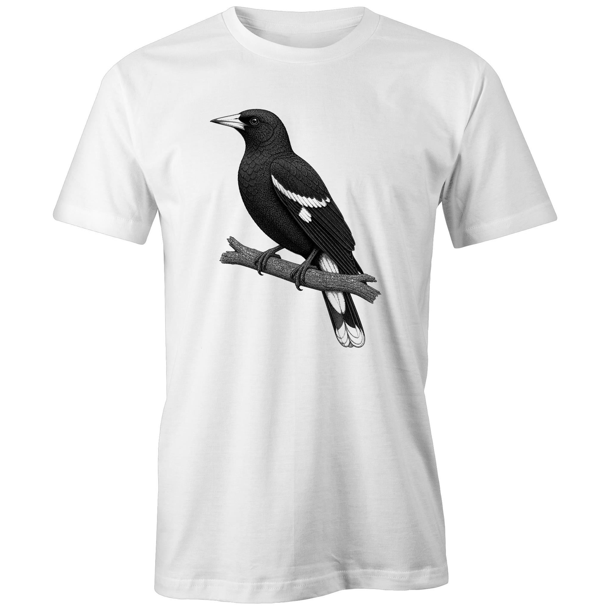 Currawong Sketch - Organic Tee