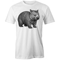 Wombat Sketch - Organic Tee