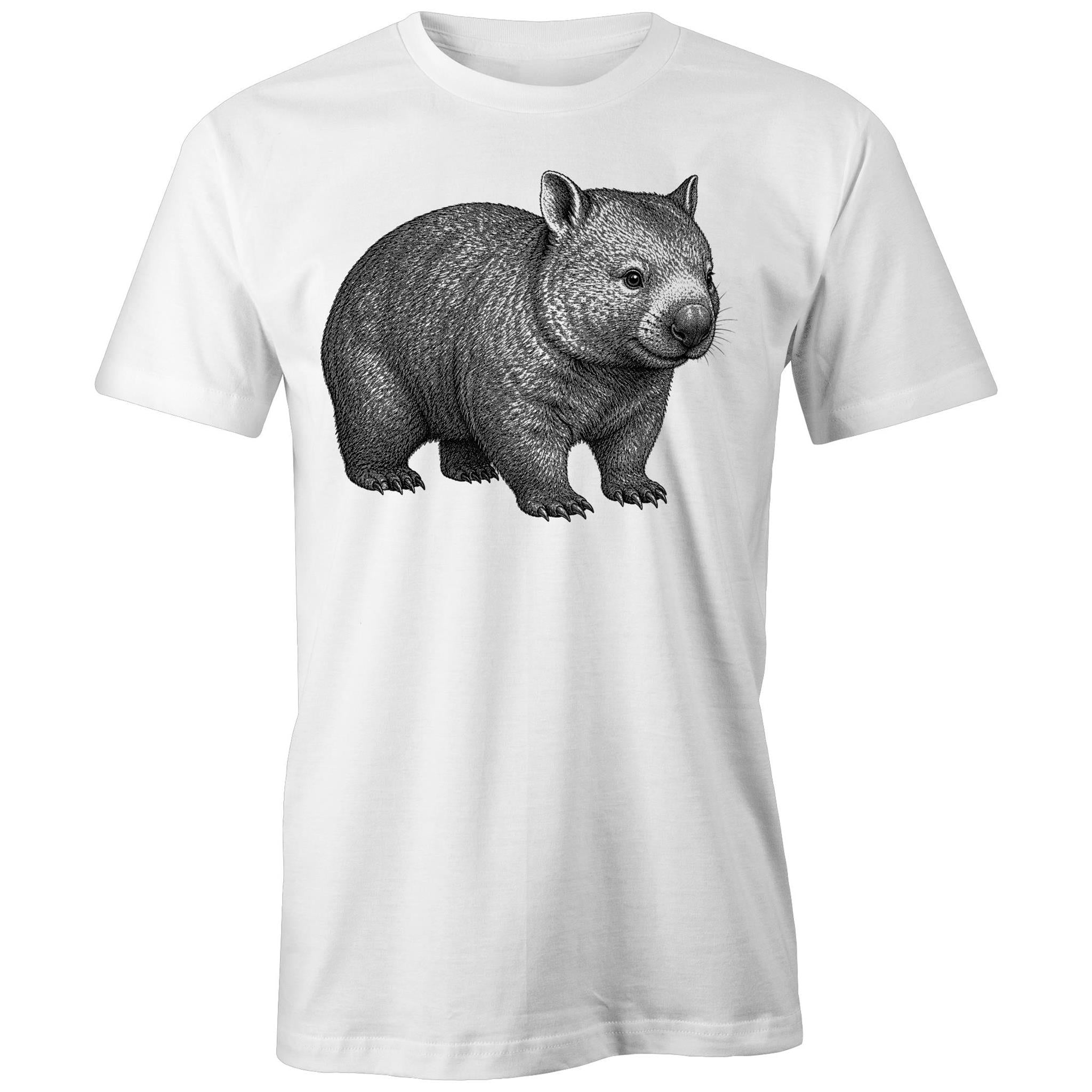 Wombat Sketch - Organic Tee
