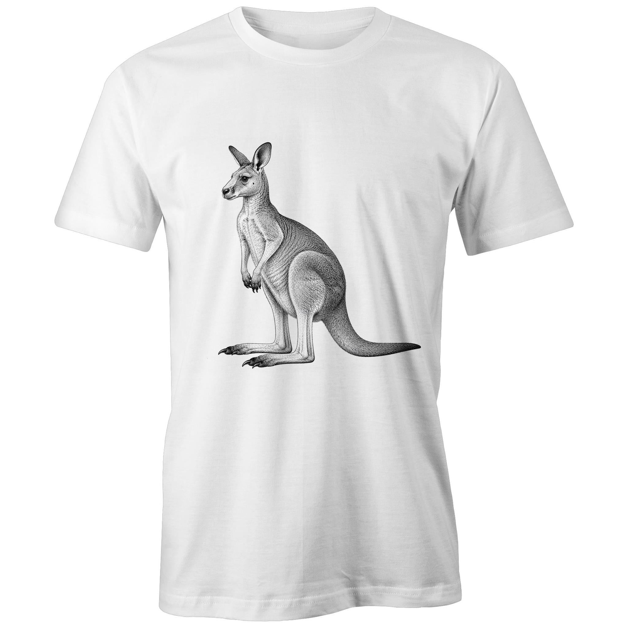 Kangaroo Sketch - Organic Tee